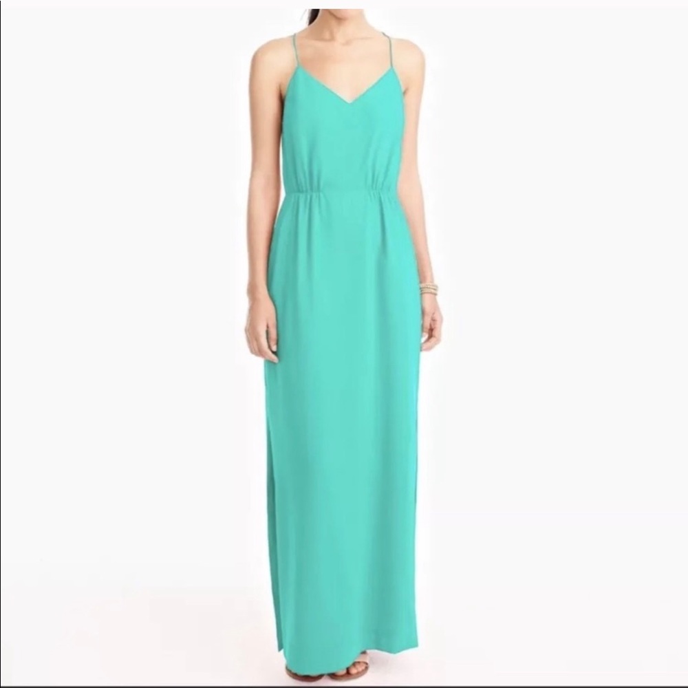 JCrew Emerald Green Dress